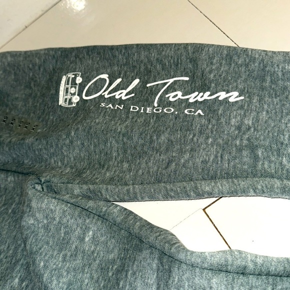 Luxurious fleece joggers. Military green. Old Town San Diego. Fits size 6-7. NWT - Picture 4 of 7